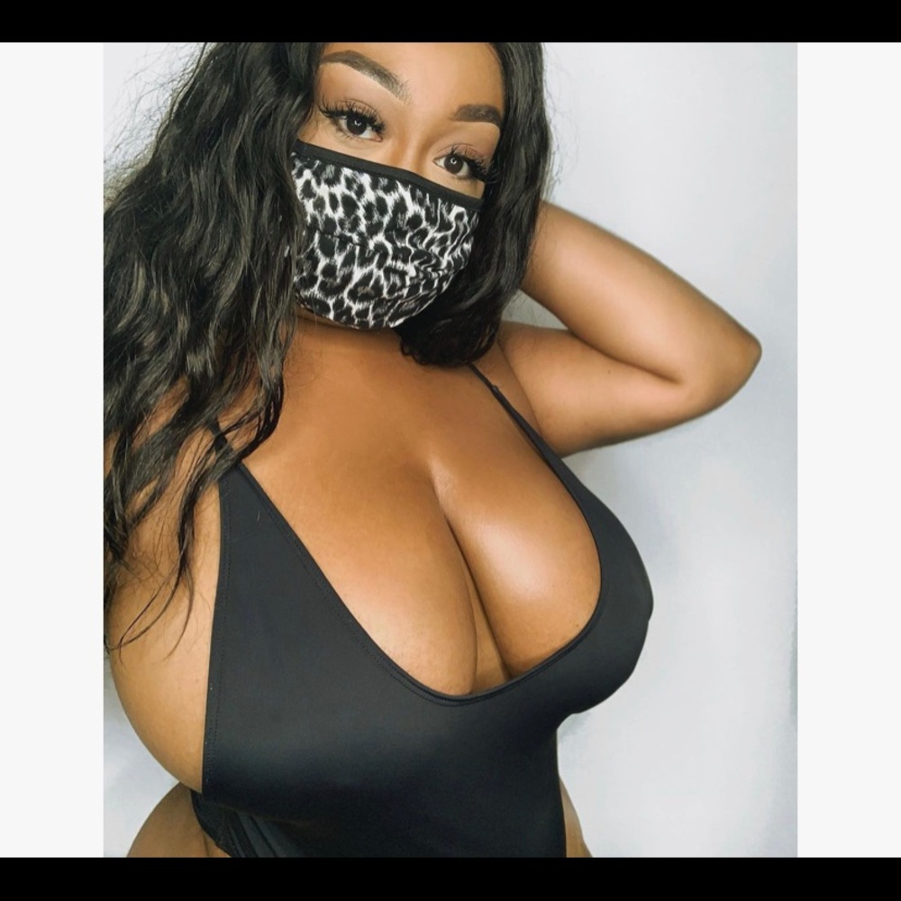 LEOPARD FACE MASK - Picture 2 of 3